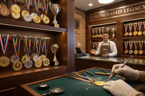 Local Medal Shops for Custom Engraving
