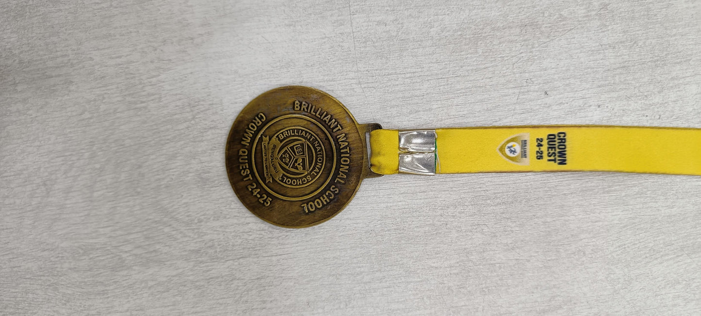 Custom Antique Finish Medals – Personalized Vintage Medallions for Awards & Events