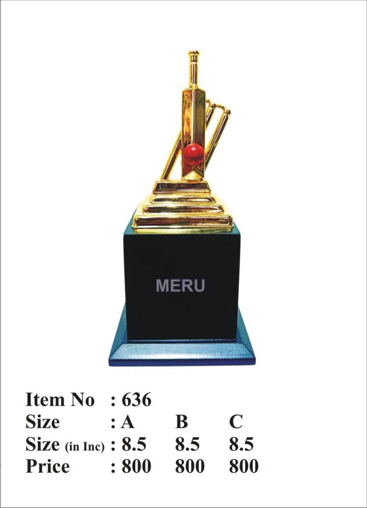 Gold Cricket Trophy