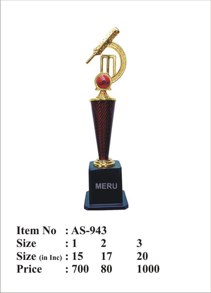 Cricket Metal Trophy Custom Medals