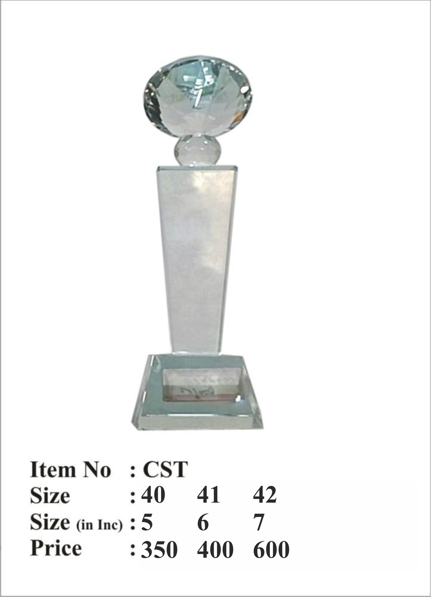 Crystal Trophy