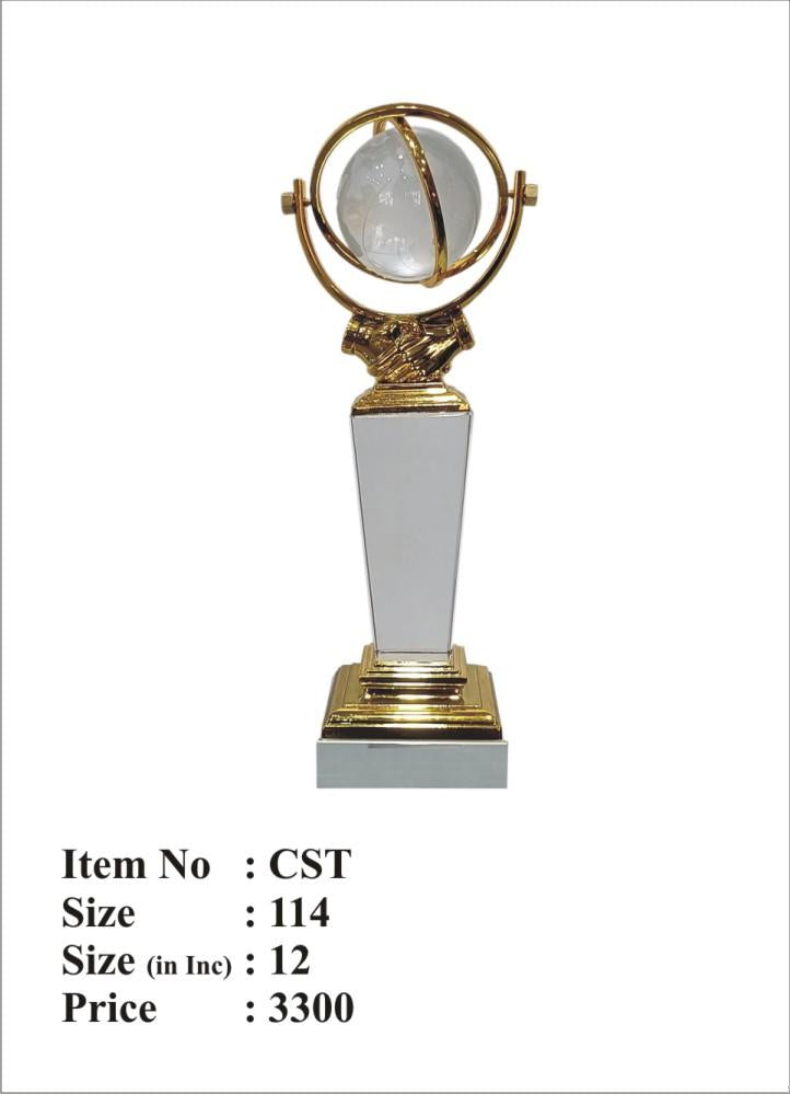 Crystal Globe Trophy Award