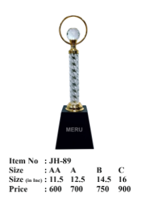 Crystal Orb Acrylic Trophy