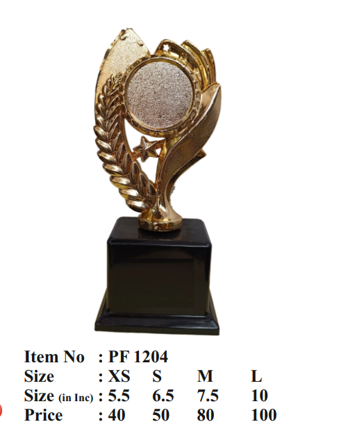 Custom Star Corporate Gold Award Trophy gold award trophy pf 1204