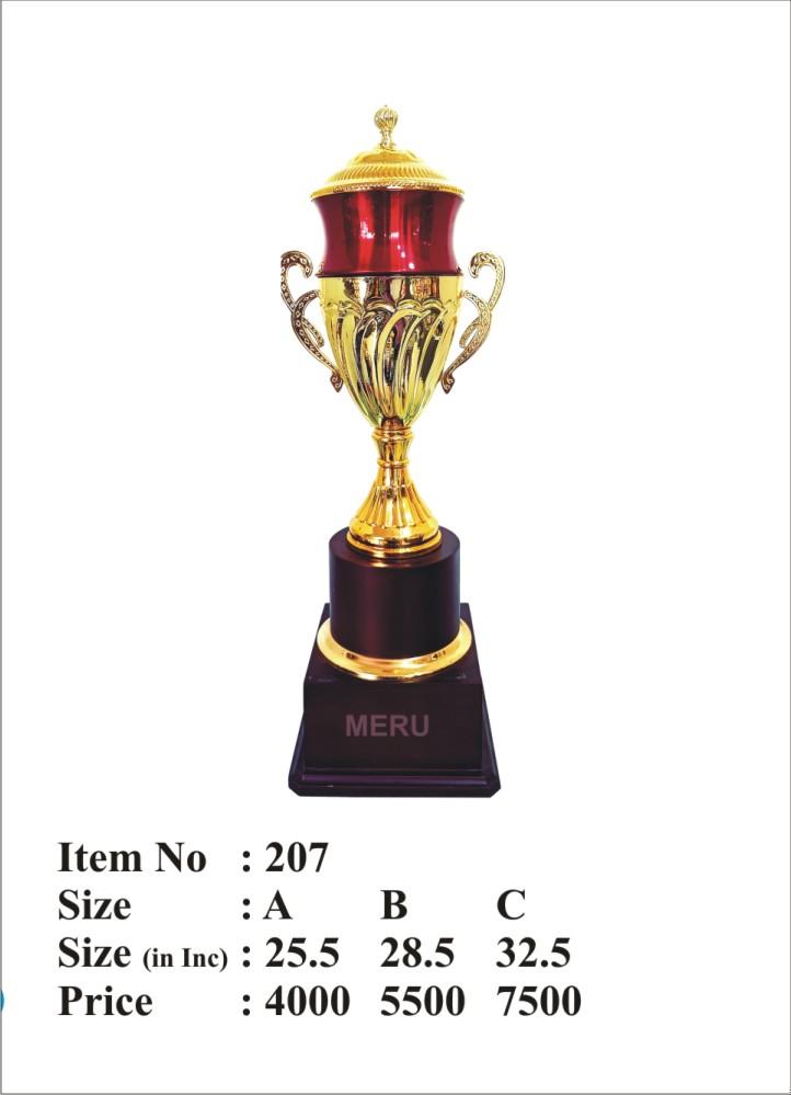 Elegant Metal Trophy for Sports Day
