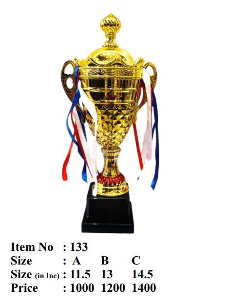 Custom Metal Trophy Athletic Medals gold metal award trophy 133