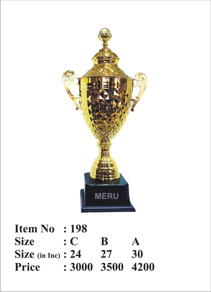 Gold Metal Corporate Trophy