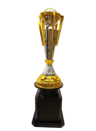 Gold and Silver Metal Trophy