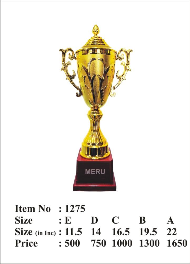 Gold Trophy Cup - Award for Excellence