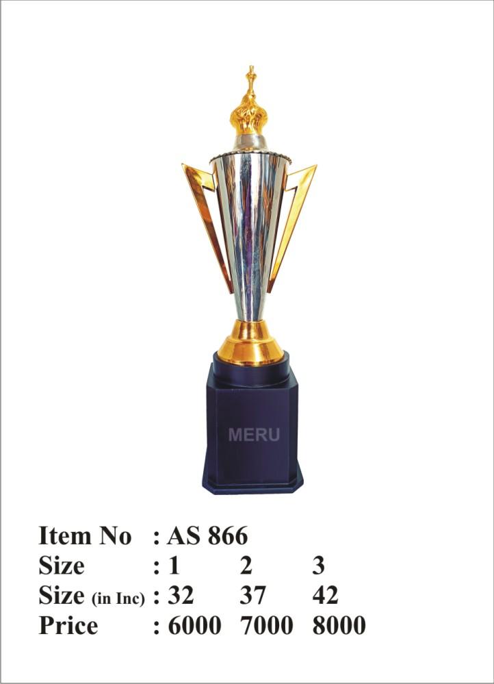 Elegant Metal Star Trophy Award