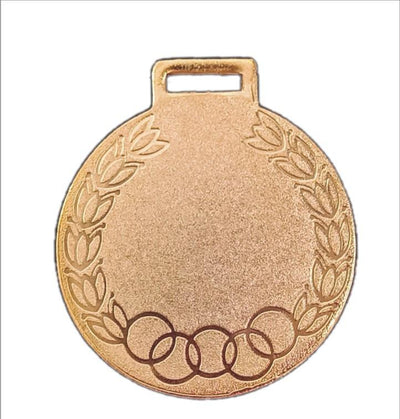 Gold medal award symbolizing achievement and recognition for athletes and students.