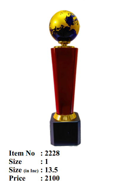 Premium Globe Trophy Custom Awards premium globe award trophy 2228