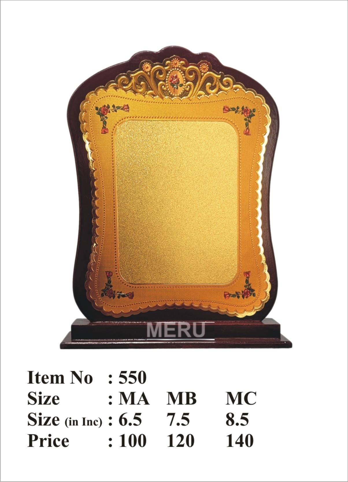 Elegant wooden mementos with gold plaque perfect for corporate awards and teachers day appreciation.