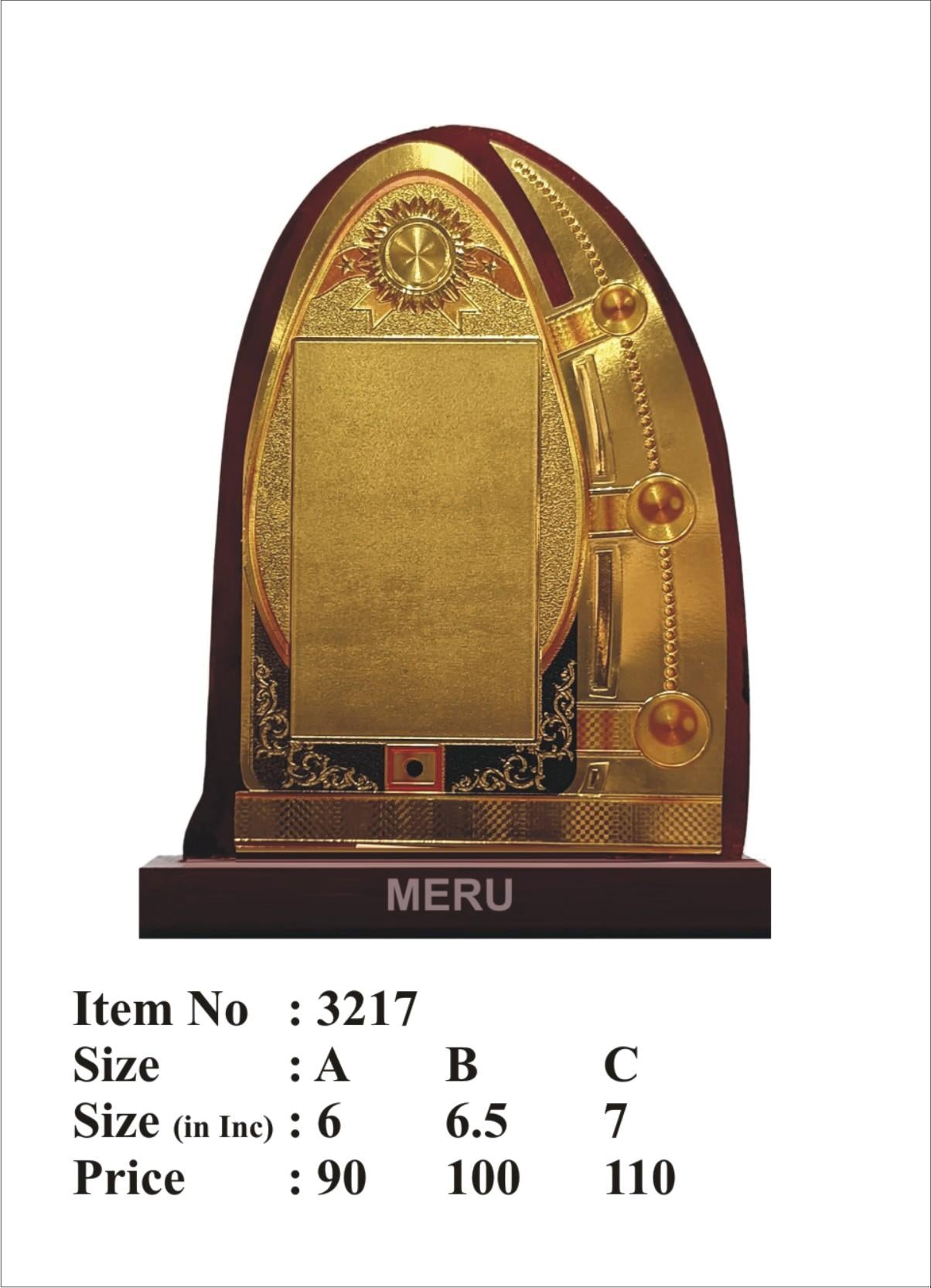 Elegant Wooden Memento