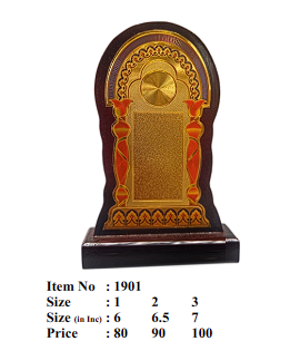 Elegant Wooden Memento for Recognition Award