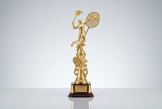 Badminton Tournament Trophy Supplier in India — Meru Trophy