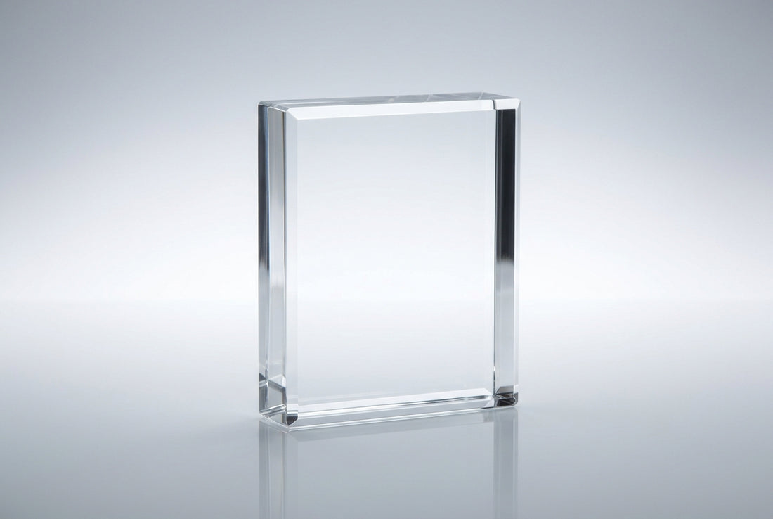 Custom Acrylic Awards With Company Logo in India — Meru Trophy