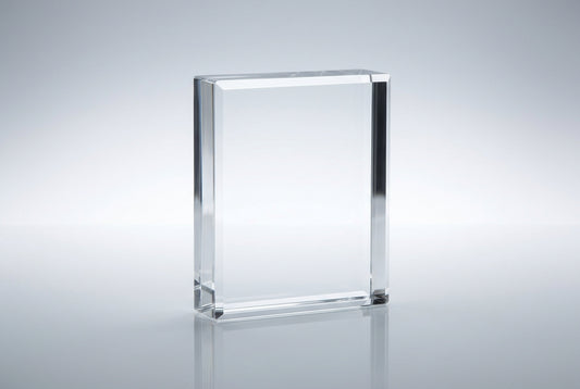 Custom Acrylic Awards With Company Logo in India — Meru Trophy