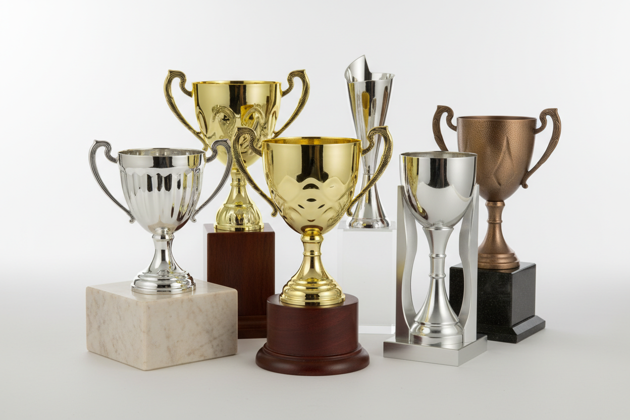 Choosing the right base and pedestal for a cup trophy – Meru Trophy