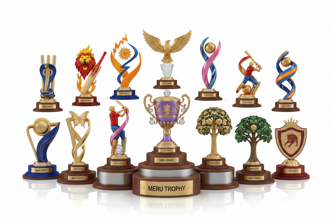 Top 10 Cricket Trophy Designs Inspired by IPL 2026 Teams