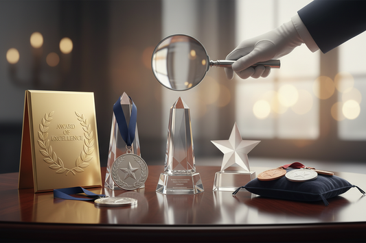 Identifying reputable awards dealers for corporate gifts