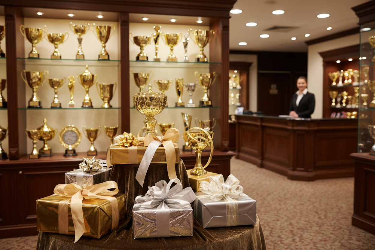 Trophy Stores Offering Gift Wrapping Services – Meru Trophy