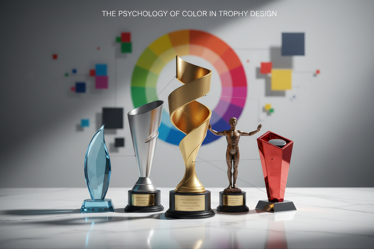 Using color psychology in trophy design – Meru Trophy