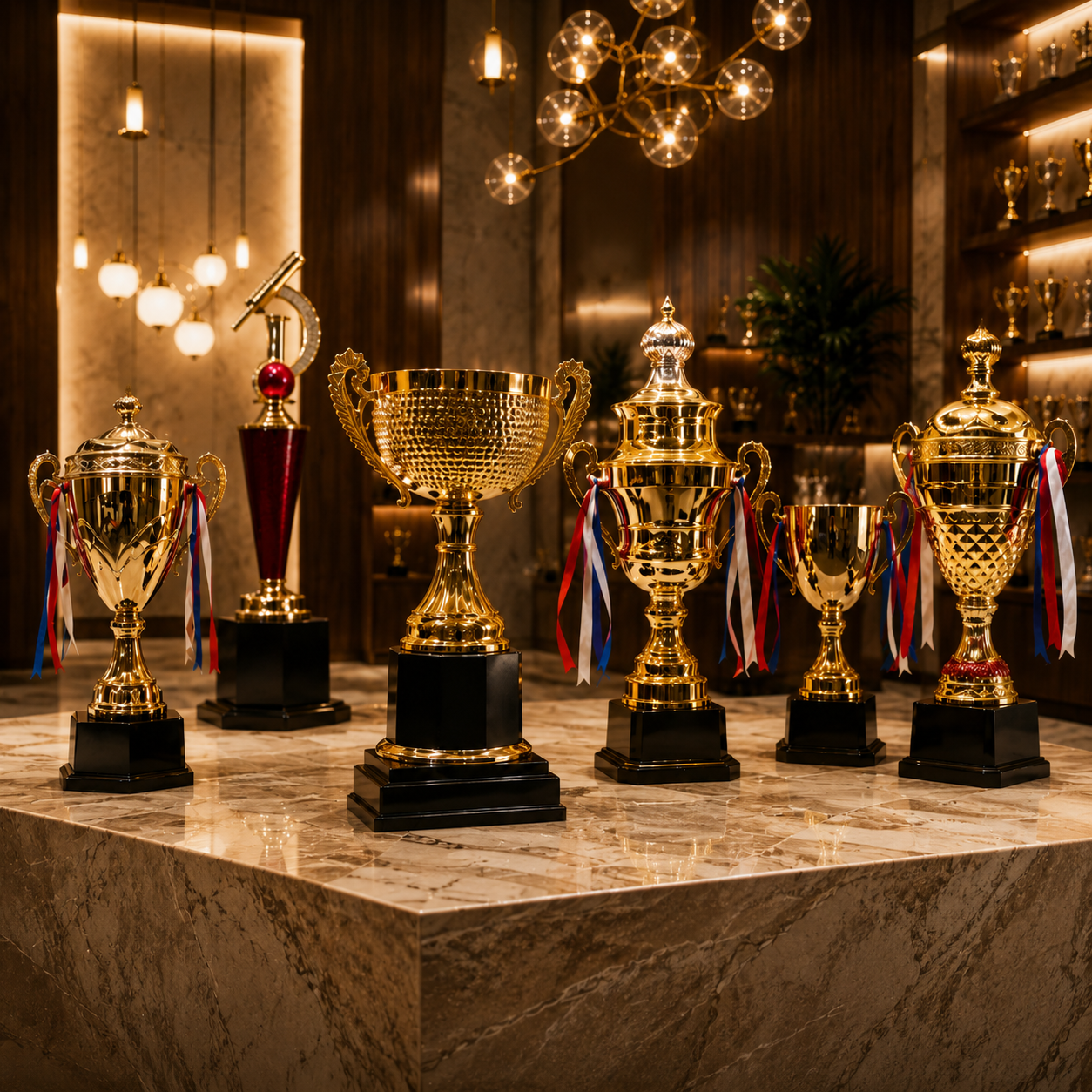 Metal Sports Trophies