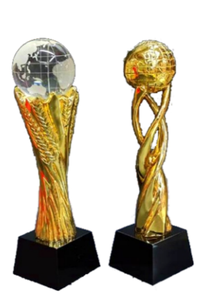 Corporate Crystal Trophy