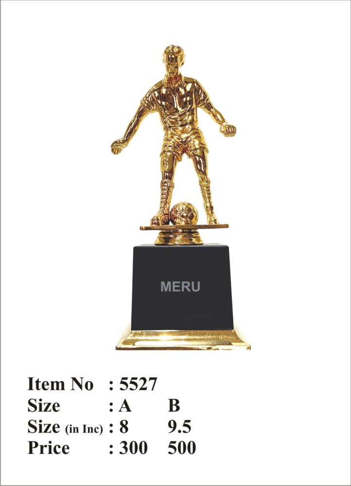 Gold Football Trophy Award