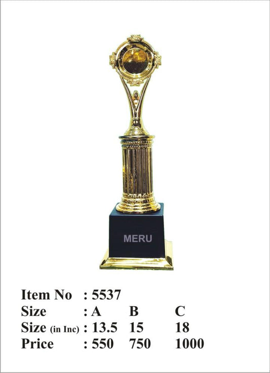 Elegant Gold Corporate Trophy