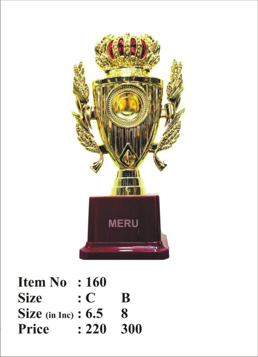 Gold Crown Acrylic Trophy