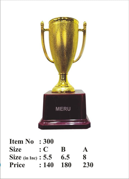 Gold Fibre Trophy Cup