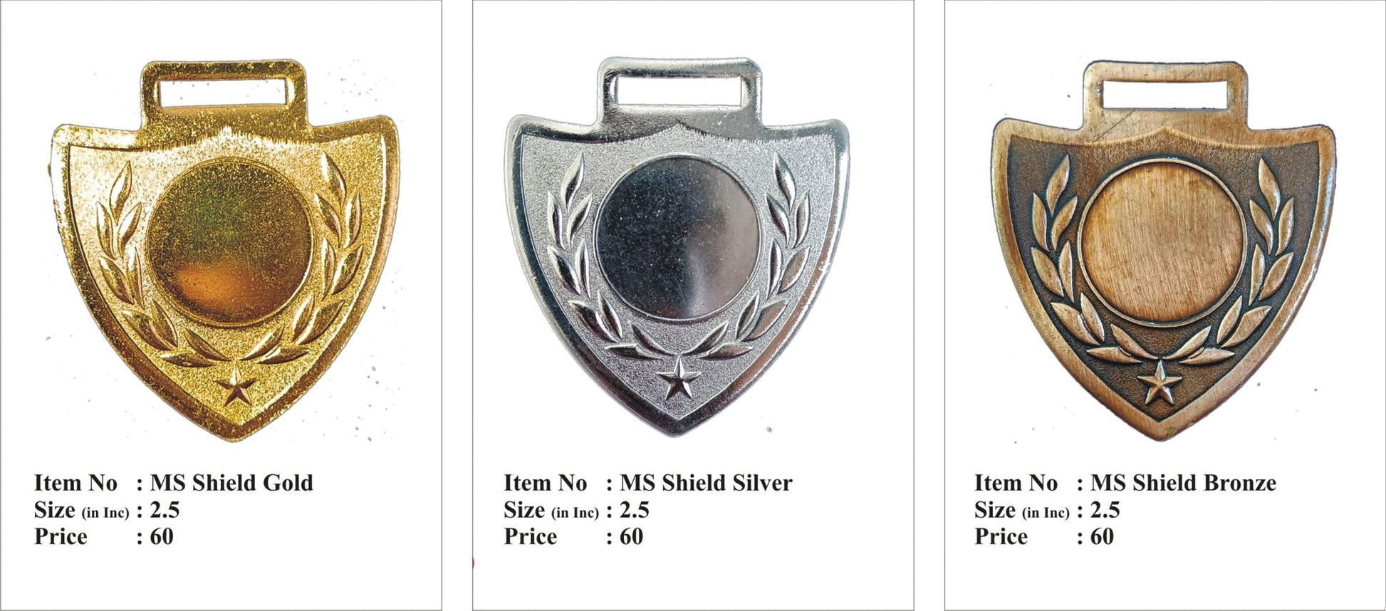 Gold Custom Medals athletic medals