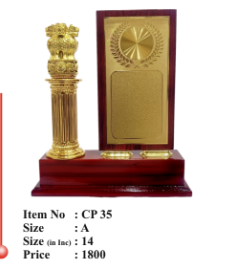 Corporate Trophy Wooden Memento
