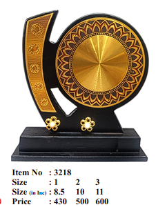 Elegant Wooden Recognition Award